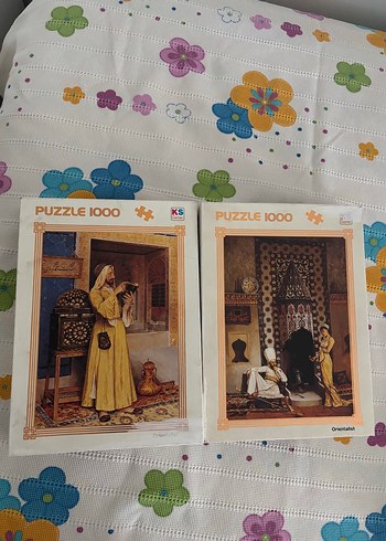 Beden 1000 Parça Puzzle Seti - Tarihi Temalar