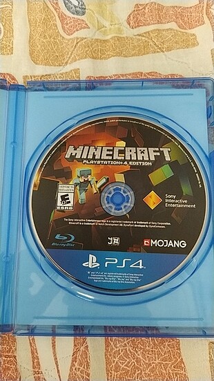 PS4 Minecraft 1 hafta kullanıldı acil satılık
