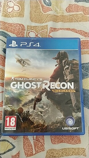 PS4 ghost recon wildlands 1 hafta kullanıldı acil satilik