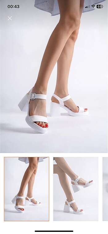 PLATFORM TOPUKLU AYAKKABI - Görsel 6