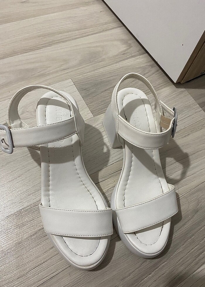 PLATFORM TOPUKLU AYAKKABI - Görsel 4