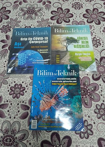 Bilim ve Teknik Dergisi Seti