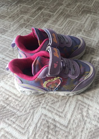 Mor Barbie Kız Çocuk Bağcıksız Spor Ayakkabı - Görsel 4