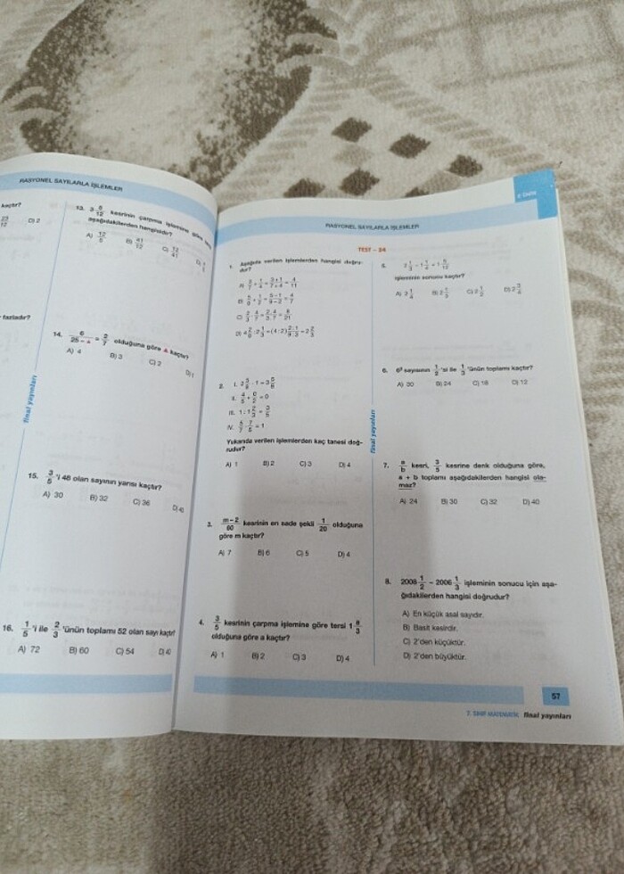 Final Yayınları 5. Sınıf Matematik Soru Bankası - Görsel 3