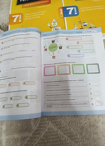 7. Sınıf Fen Bilimleri Kazanım Merkezli - Görsel 2