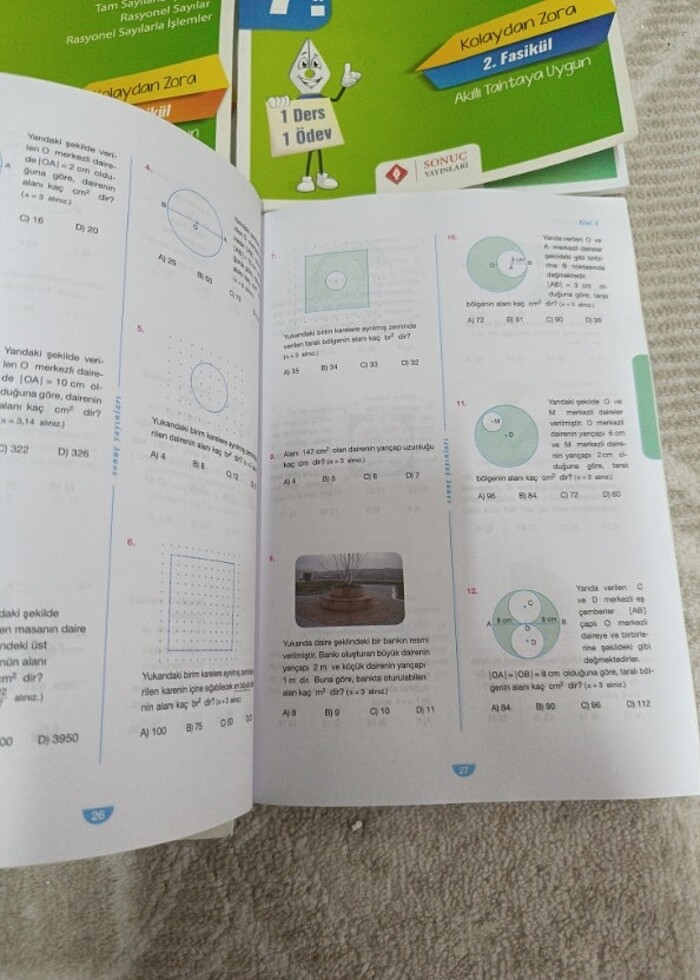 7. Sınıf Matematik Kazanım Merkezli Soru Bankası - Görsel 2