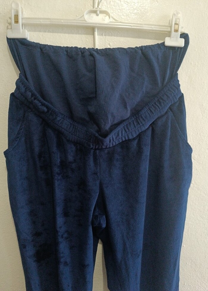 Kadife hamile pantolonu - Görsel 4