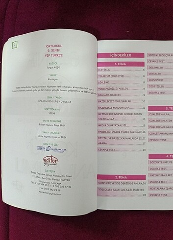 6. Sınıf VIP Türkçe Konu Anlatımlı - Görsel 2