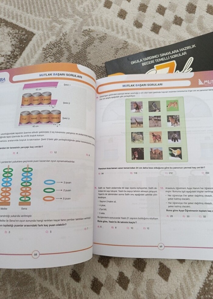 2 adet 7.sınıf soru bankası - Görsel 4