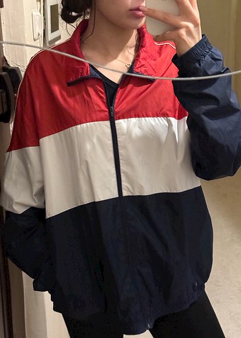 Renk  Fermuarlı Ceket yağmurluk - Görsel 5