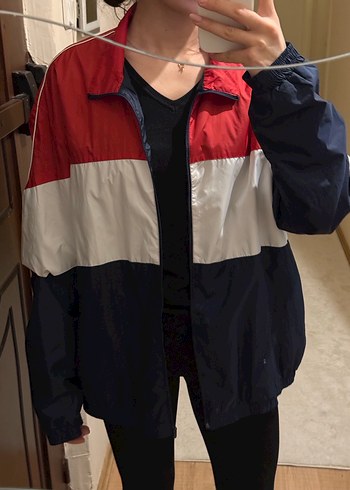 Renk  Fermuarlı Ceket yağmurluk - Görsel 4