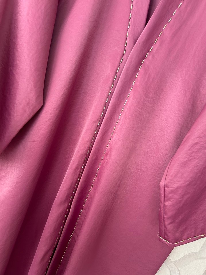 İşlemeli abaya - Görsel 2