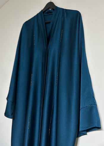 İşlemeli abaya - Görsel 2