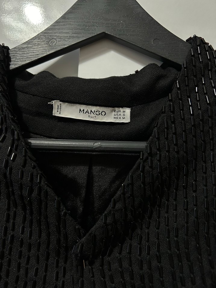 Mango taşlı ceket - Görsel 2