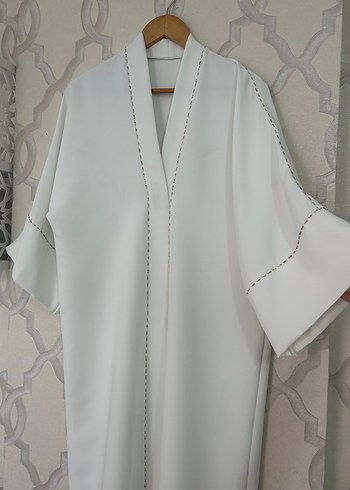 İşlemeli abaya - Görsel 2