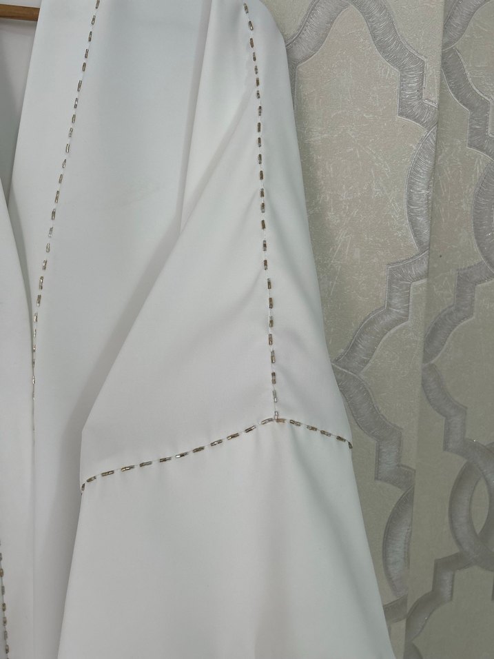 İşlemeli abaya - Görsel 3