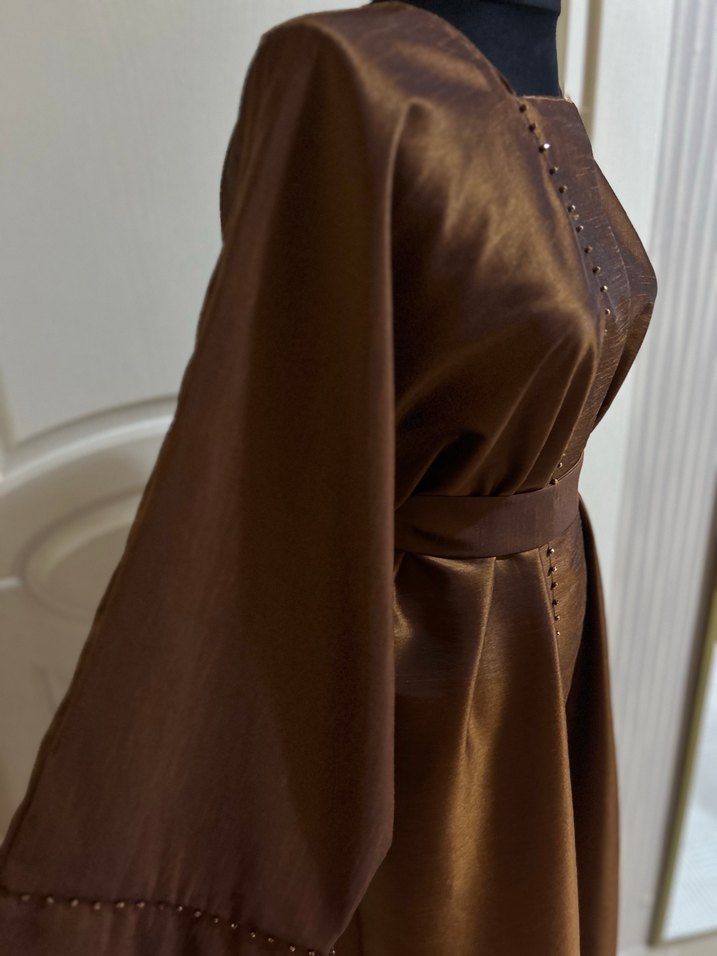 Tafta abaya/abiye - Görsel 5