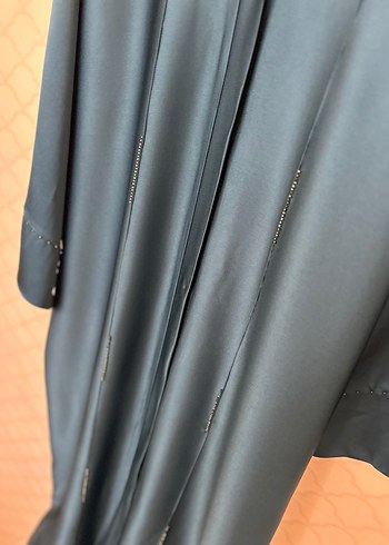 İşlemeli abaya - Görsel 3
