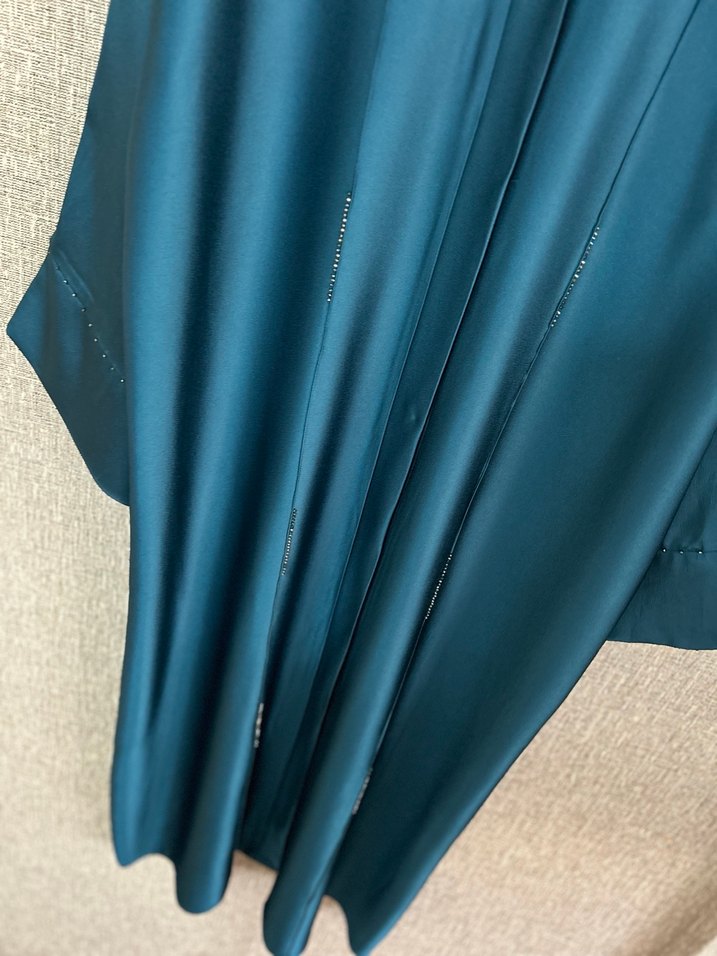 İşlemeli abaya - Görsel 2