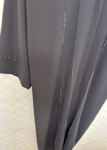 İşlemeli abaya - Görsel 4