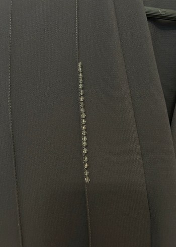 İşlemeli abaya - Görsel 5