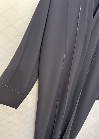 İşlemeli abaya - Görsel 3