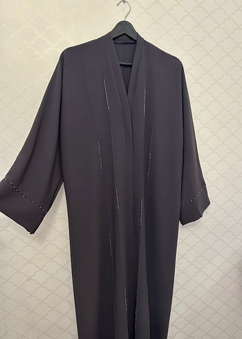 İşlemeli abaya - Görsel 2