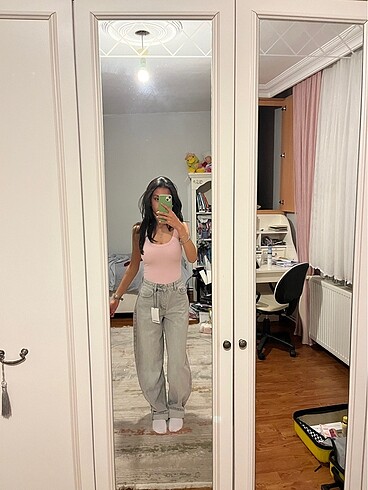 bershka balon jean