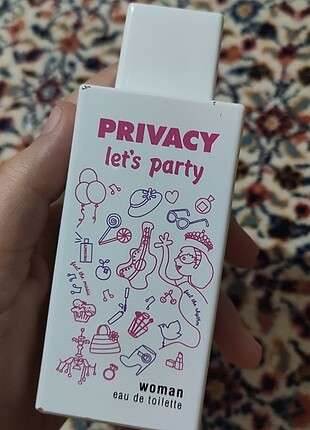  Beden Renk Privacy Edt Parfüm Lets party 100ml. Kadın Parfümü 