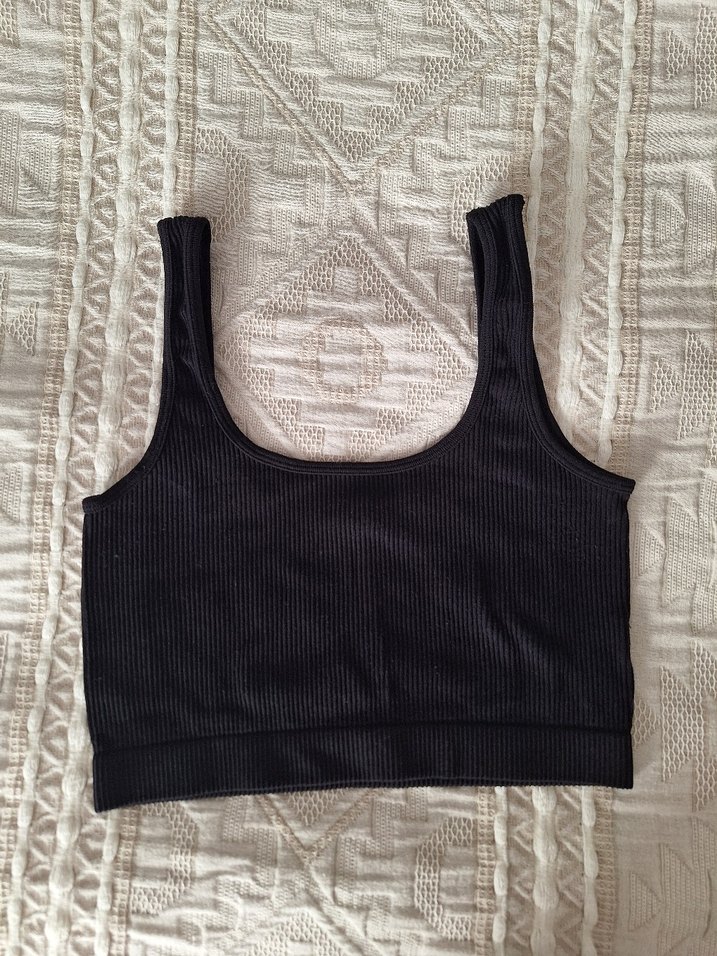 Stradivarius Dikişsiz Crop Top - Görsel 2