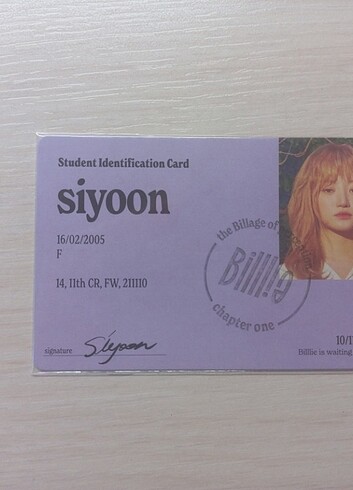 Siyoon id