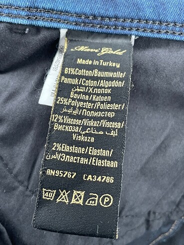 28 Beden lacivert Renk Mavi Jeans Jean / Kot %70 İndirimli.