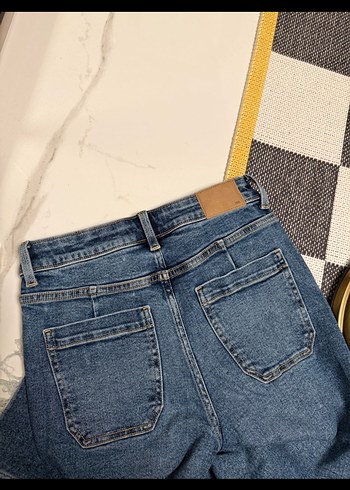 Zara Zara mavi Denim Kot Pantolon