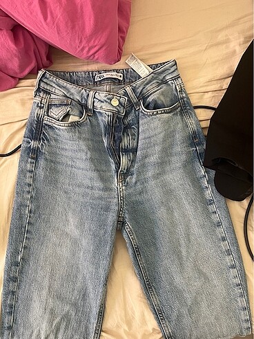 zara z1975 slim flare jean