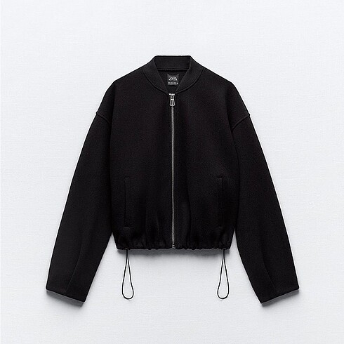 Zara zara siyah bomber ceket