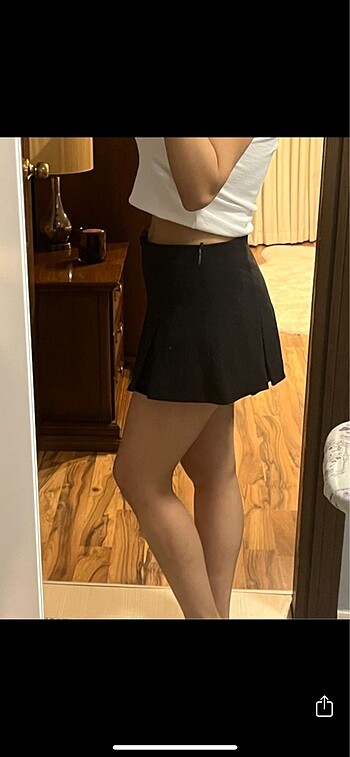 Zara zara mini şort etek