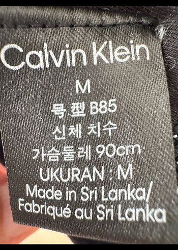 Calvin Klein Calvin Klein Siyah Spor Sütyeni