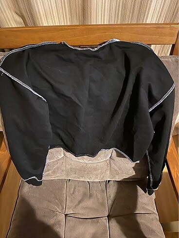 American Vintage crop siyah kazak