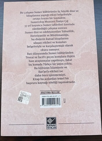 Muazzez İlmiye Çığ - KUR'AN, İNCİL VE TEVRAT'IN SUMER'DEKİ KÖKEN
