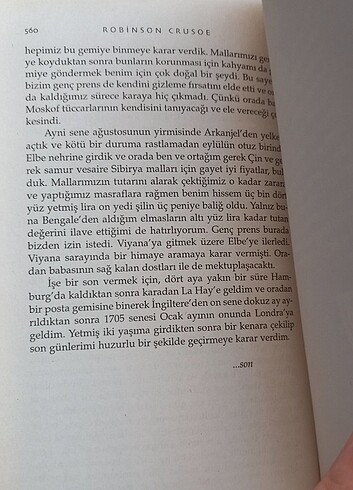 Beden Renk Robinson Cruseo - Daniel Defoe