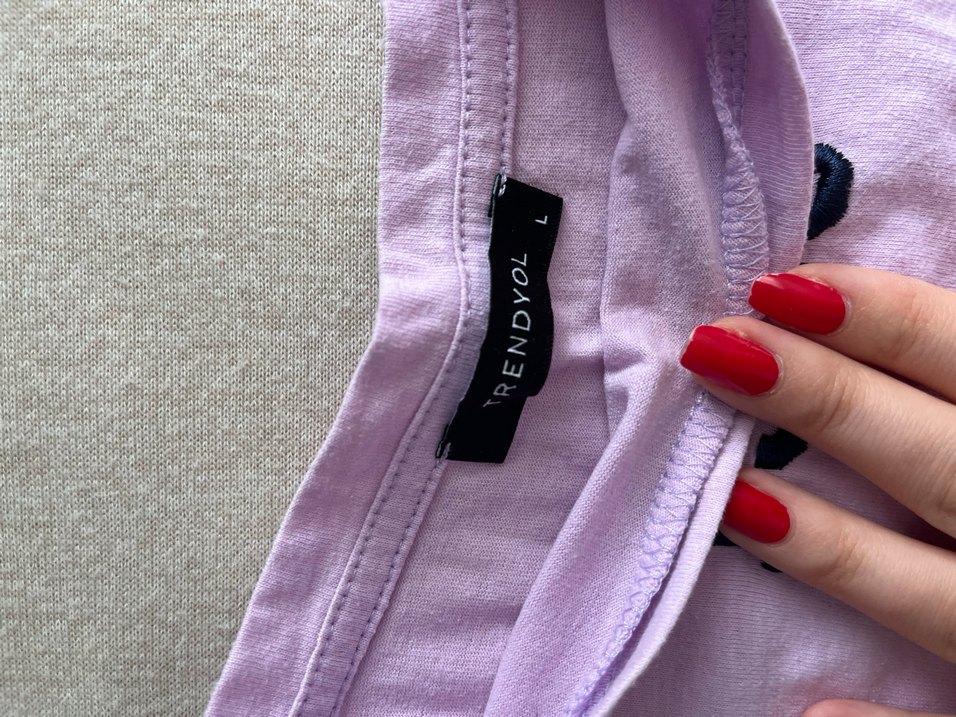 Trendyol L beden lila elbise - Görsel 4