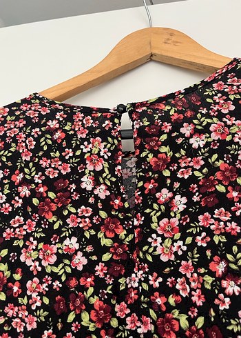 Koton marka S beden Çiçek Desenli Midi Elbise - Görsel 6