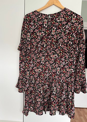 Koton marka S beden Çiçek Desenli Midi Elbise - Görsel 5