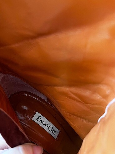 Paco Gil 35,5 acı kahve topuklu çizme - Görsel 5