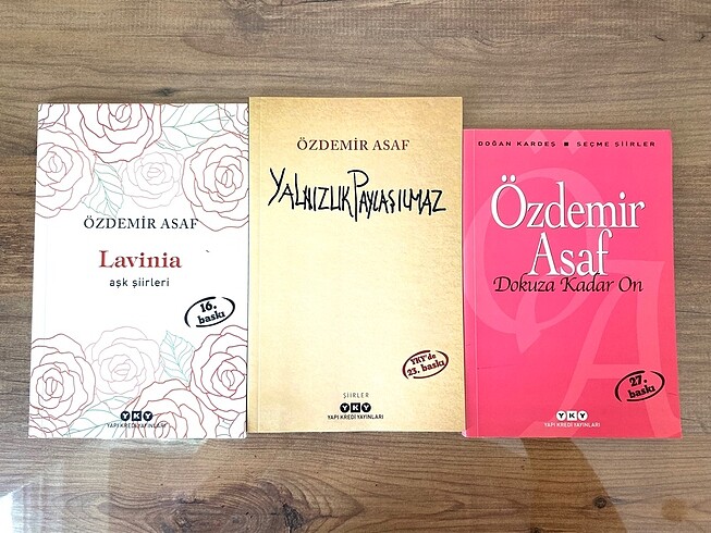 Özdemir Asaf / 3 Tane Eseri Birlikte