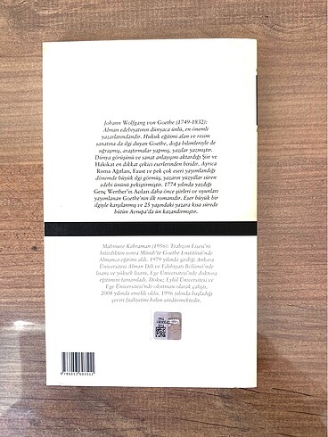  Goethe - Genç Werther?in Acıları