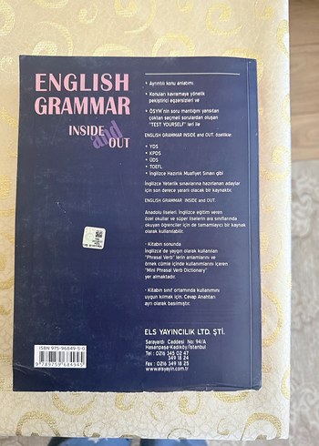 English Grammar Inside and Out - Nesibe Sevgi Öndeş - Görsel 2