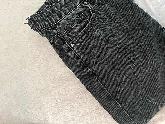 xs Beden Antrasit jean