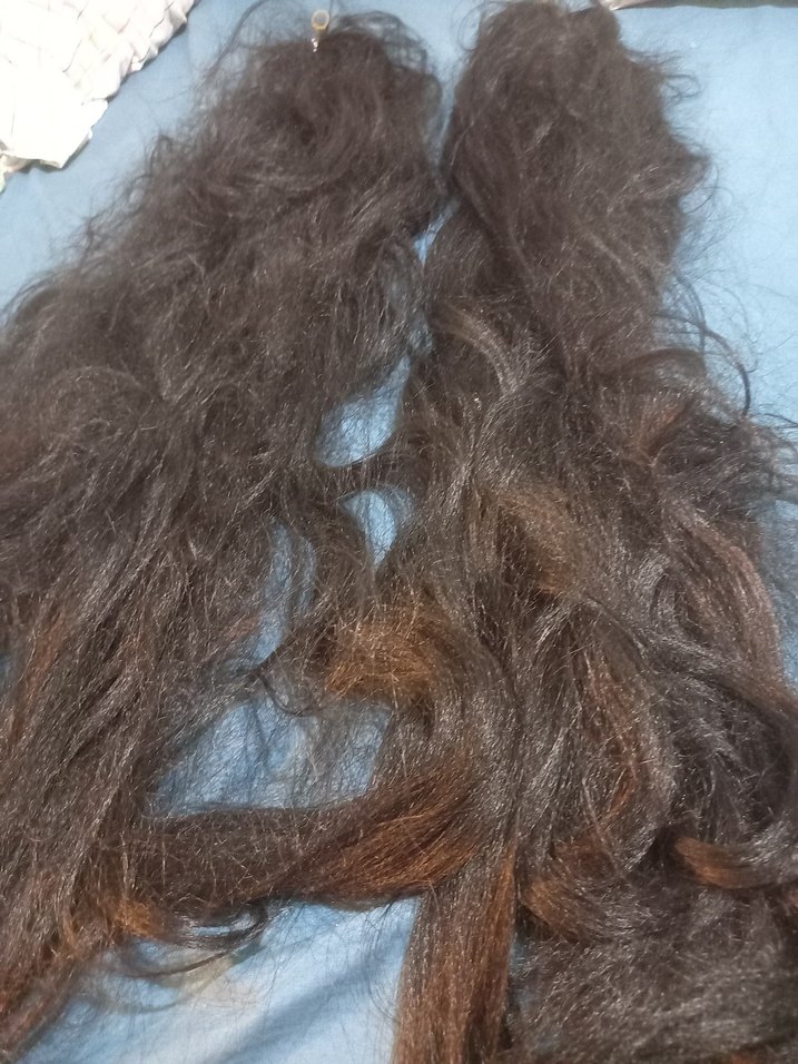 Siyah Peruklar 110cm - Görsel 2