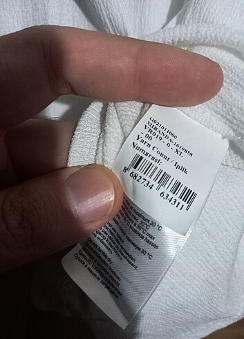 xl Beden beyaz Renk Pierre Cardin T Shirt XL